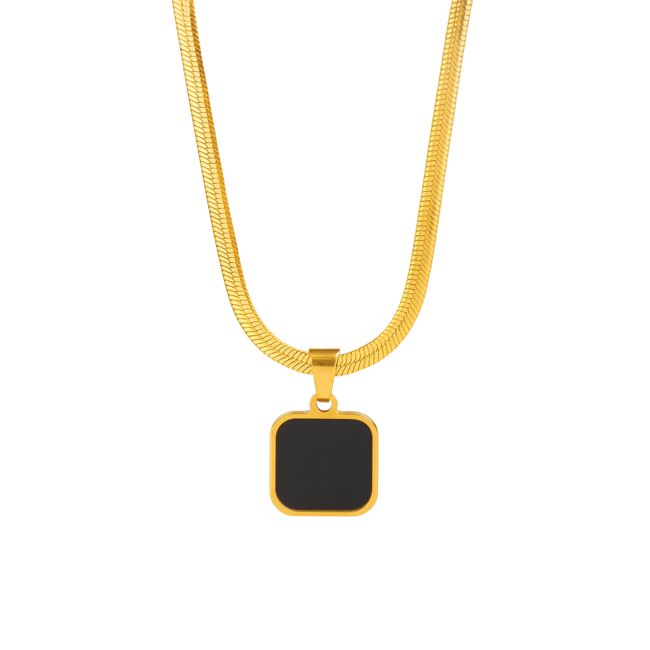 Duo Square Pendant